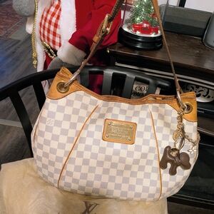 Authentic Louis Vuitton Damier Azur Galliera PM - GUC